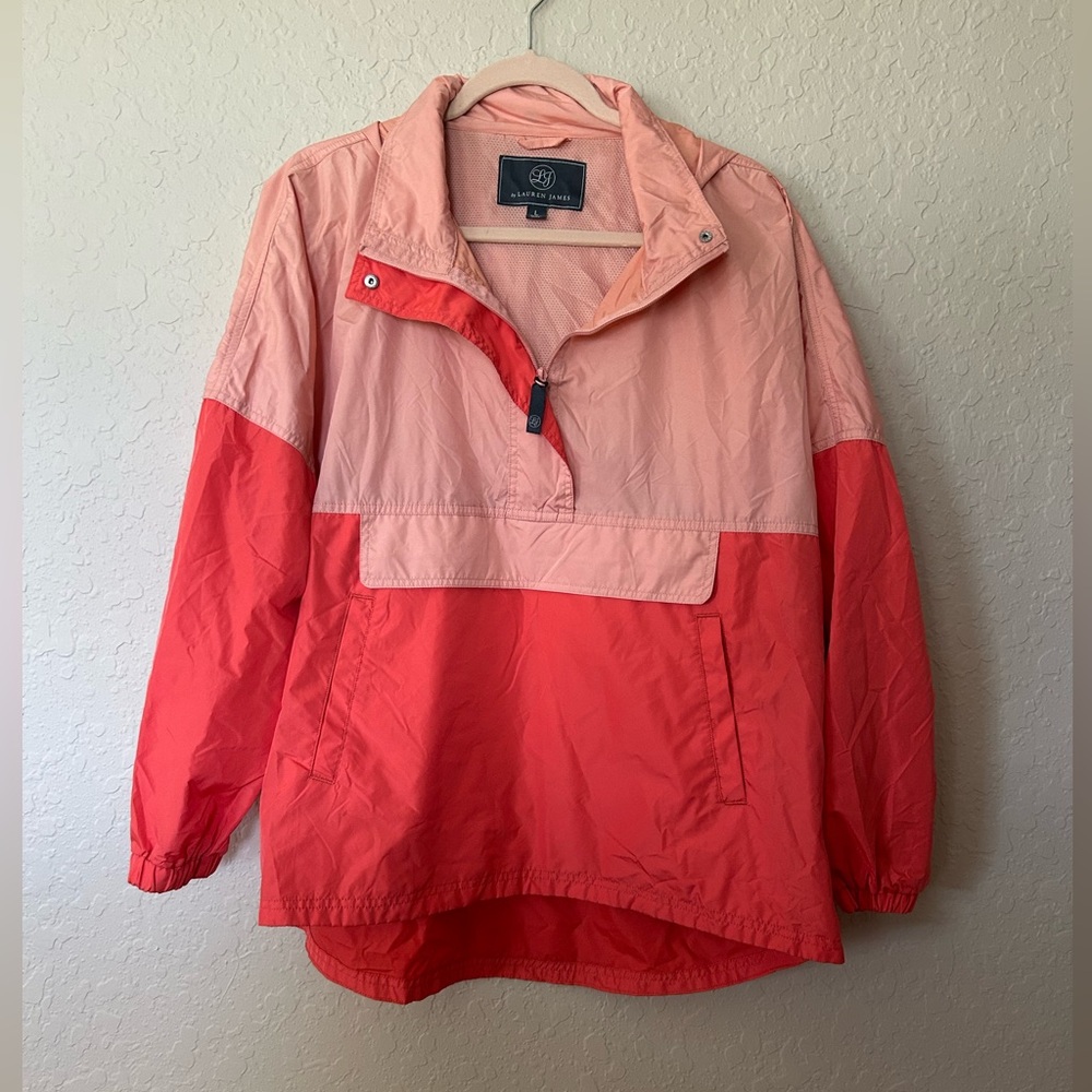 Lauren James Pink and Orange Jacket